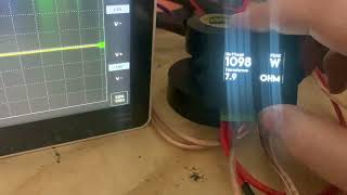 Uxcell 1000 watt 8 ohm resistor testing on SoundQubed U1 8000 and BassHead Garage Watt Meter [upl. by Tedra374]