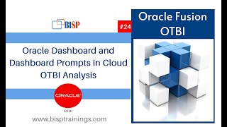 Oracle Dashboard and Dashboard Prompts in Cloud OTBI Analysis  Oracle OTBI Consultants  OTBI Jobs [upl. by Bihas]