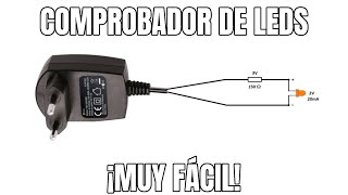 COMPROBADOR DE LEDS ¡MUY FÁCIL [upl. by Hamfurd449]