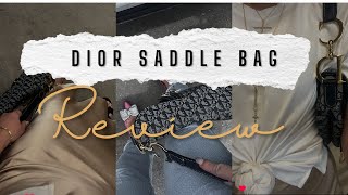 Dior Saddle Handbag Review Is it Worth the Hype Unveiling My Experience [upl. by Newsom]