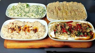 Bu Meze Tariflerini çok az kişi biliyor Osmanlı Ezmesi ve eski meze tarifi PATLICAN EZME YAĞLAMASI [upl. by Lionel]