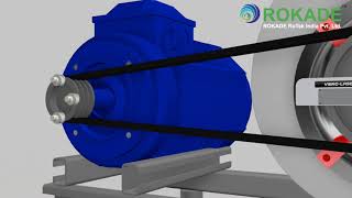 ROKADE VIBROLASER Belt  Pulley  Sheave Alignment Kit [upl. by Ahsoik]