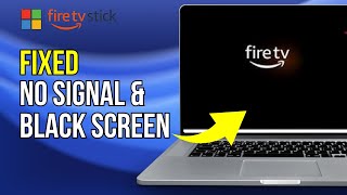 How to Fix No Signal or Black Screen on Your Amazon Fire Stick 2024 [upl. by Ecinrev]