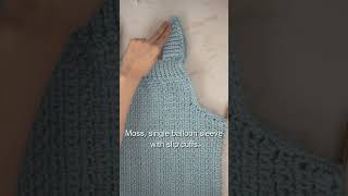 How to Crochet a Sweater Dress in 7 Easy Steps [upl. by Jory978]