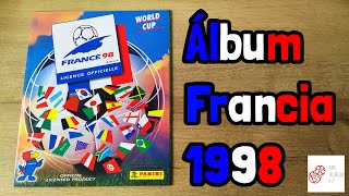 Álbum FIFA World Cup quotFrancia 1998quot Completo PANINI [upl. by Rafi]