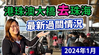 2024香港港珠澳大橋去珠海最新過關情況 [upl. by Bajaj]