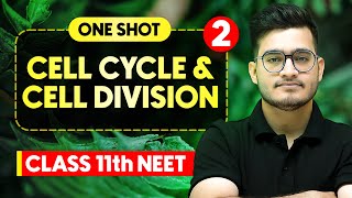 CELL CYCLE amp CELL DIVISION  Complete Chapter in One Video  ConceptsPYQs  Class 11th NEET [upl. by Llesirg]