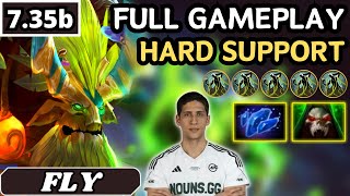 735b  Fly TREANT PROTECTOR Hard Support Gameplay  Dota 2 Full Match Gameplay [upl. by Fish]