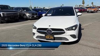 2020 MercedesBenz CLA CLA 250 Costa Mesa Newport Beach Irvine Huntington Beach Orange [upl. by Aillij918]