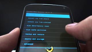 How to install official CyanogenMod Any Version on Nexus 4 [upl. by Madalyn246]