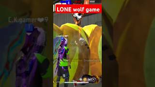 Freefire lonewolf gameplay videofreefir shorts opgamer [upl. by Nomzaj39]