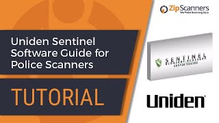 Uniden Sentinel Software Guide for Police Scanners [upl. by Pollard]