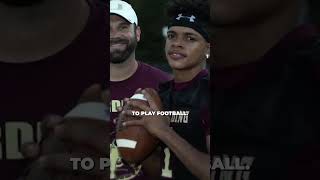 Meet the homeless high school football player Braheam Murphy nfl touchdown [upl. by Ynnad]