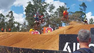 EMX 125cc Motocross Águeda Race 1 2023 [upl. by Asilenna]