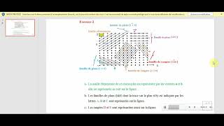 TD 1 chimie minérale correction de lexercice 2 [upl. by Limaa]