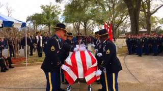 Graveside Service Ft Benning GA Lt Gen Hal Moore [upl. by Licht]