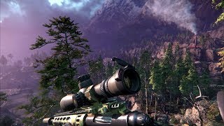 Epic Shooting with the Turret M96 50 Caliber Sniper Rifle  Sniper Ghost Warrior 3 Game on PC [upl. by Sitsuj579]