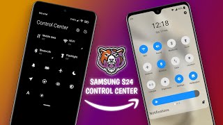 How To Apply Samsung S24 Control Center in Any Android Devices [upl. by Leanne]