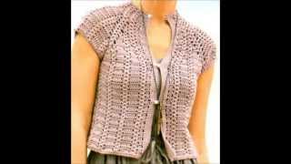 how to crochet shrug bolero free pattern for beginners  ganchillo bolerocrochê bolero [upl. by Ela]