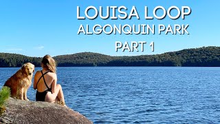 Louisa Loop Algonquin Park Part 1 Wild Otters Canoe Trip Backcountry Camping in Ontario [upl. by Nnelg327]