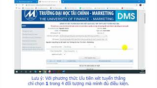 Hướng dẫn Đăng ký Làm hồ sơ Xét học bạ vào UFM năm 2021 [upl. by Ainatnas]