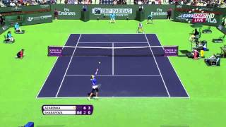 Victoria Azarenka v Maria Sharapova Indian Wells Final 2012 HD [upl. by Garratt]