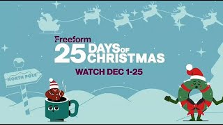 Freeforms 25 Days of Christmas [upl. by Awuhsoj]