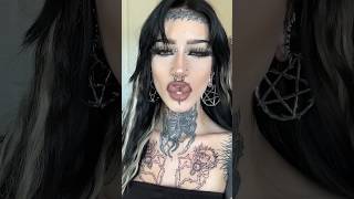 Surprising Tattoos On The Face of An American Girl [upl. by Okoyik]