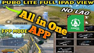 How to get FPP view in pubg liteI Pad view and best GFX tool [upl. by Zondra799]