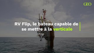 RV Flip le bateau capable de se mettre à la verticale [upl. by Birgitta423]