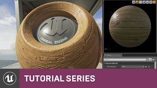 Intro to Materials Overview  01  v40 Tutorial Series  Unreal Engine [upl. by Ardnola513]