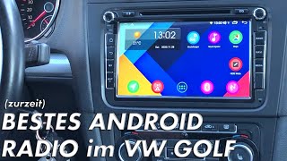 BESTES Android Radio im VW GOLF 6 VI  Einbau und Test [upl. by Lleoj119]