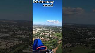 Beautiful paragliding glide in the Algarve [upl. by Eizzil]