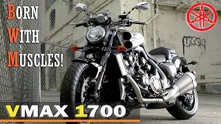 The YAMAHA VMAX 1700  Build with Muscles A Motorcycle Like No Other [upl. by Adlar551]