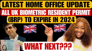 LATEST HOME OFFICE UPDATE  UK GOVERNMENT IS TO STOP THE BRP CARD  ALL UK BIOMETRIC RESIDENT PERMIT [upl. by Drawets]