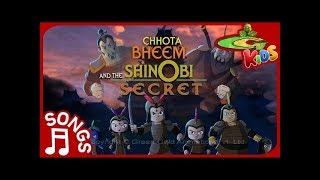 Chhota Bheem and the Shinobi Secret Movie title song [upl. by Derfniw]