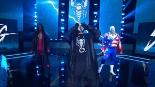 Sting Emotional Entrance on AEW Revolution 2024 Highlights [upl. by Gnirol]