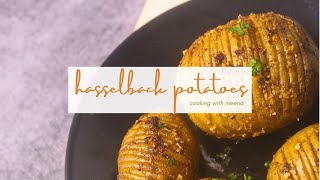 Hasselback Potatoes  Garlic Butter Hasselback Potatoes Baked Potato Recipe [upl. by Onilatac]