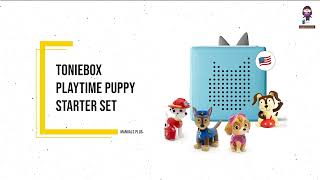 Toniebox Playtime Puppy Starter Set Red Playtime User Guide [upl. by Yenduhc]