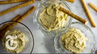 Cheddar Scallion Dip  Melissa Clark Recipes  The New York Times [upl. by Bunni591]