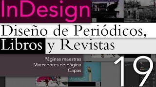 InDesign  Insertar números de página sobre imágenes [upl. by Trinette]