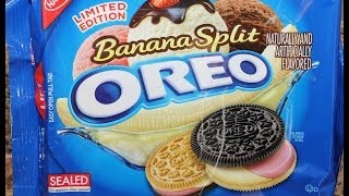 Banana Split Oreo Review [upl. by Monjo]