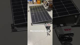 Sistem fotovoltaic cu microinvertor 600w Navomag sistem balcon microinvertorpanouri fotovoltatice [upl. by Michael]