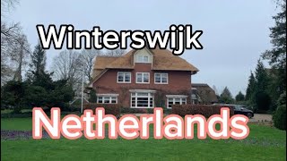 Đi bộ trong khu dân cư có gì khác biệt  Winterswijk Netherlands [upl. by Theda]