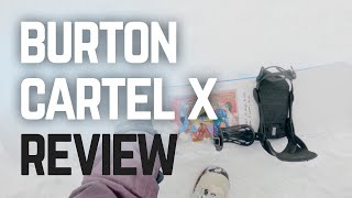 Burton Cartel X Bindings Review [upl. by Eisse952]