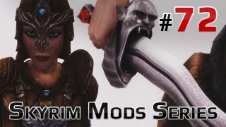 ★ Skyrim Mods Series  72  HD Leather Armor Seranas Vampiric Sword UNP CBBE Dawnguard [upl. by Banna]