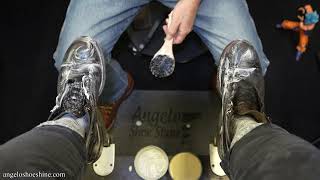 50 Minutes Of 100 Relaxation  Angelo Shoe Shine ASMR [upl. by Rourke]