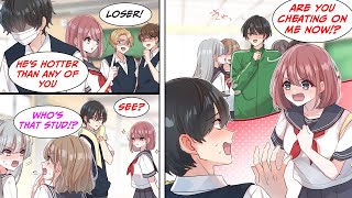 Manga Dub Everyone thinks Im a loser because of my shaggy hair and mask but the girl next to me [upl. by Weissberg]