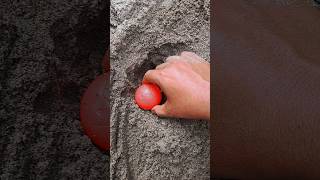 find the ball buried in the sand pilevideoshort [upl. by Notfa302]