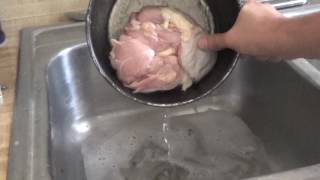 How To Defrost Chicken Without The Microwave [upl. by Endys774]